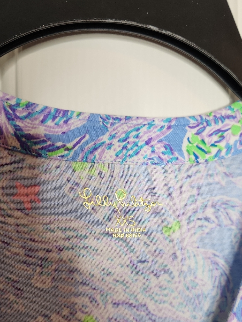 Lilly Pulitzer Lorina Swing Dress Blue Peri The Turtle Package  Size XXS - Picture 10 of 13